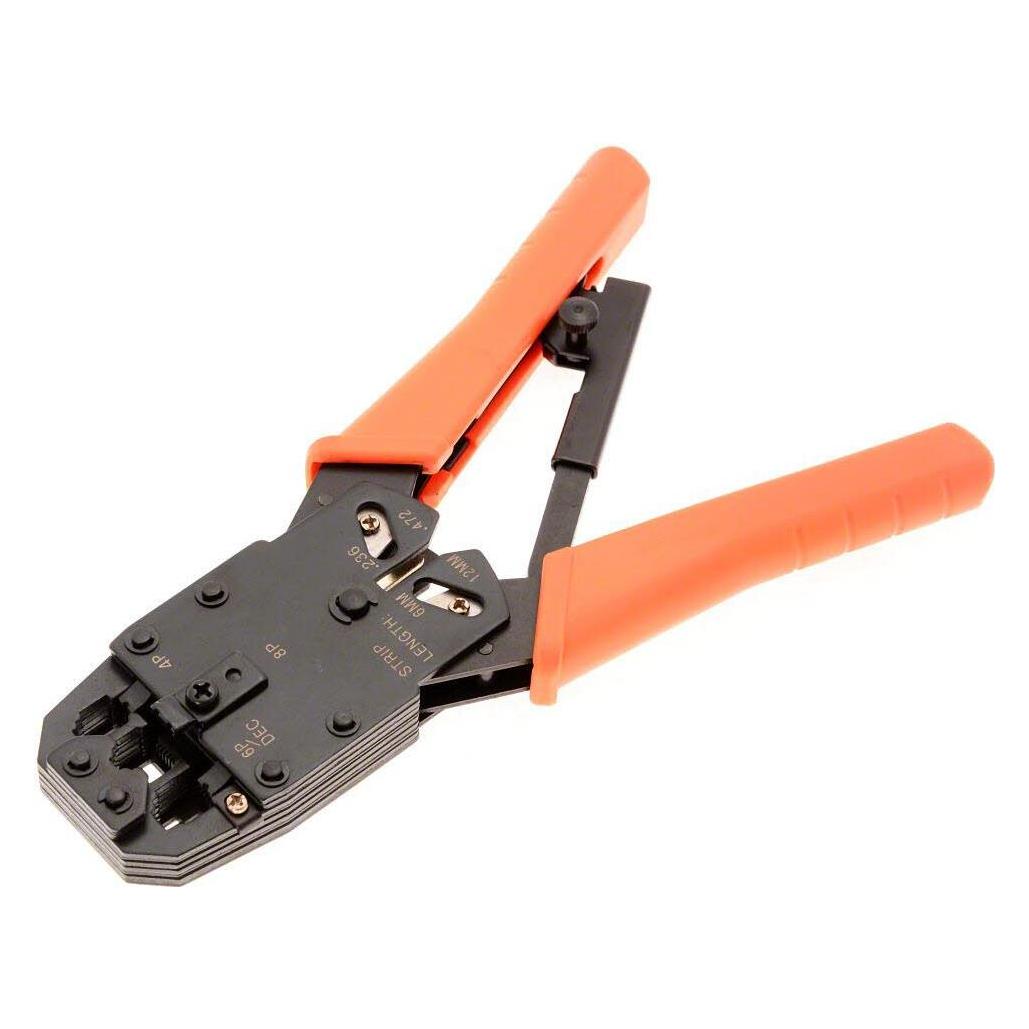 S-Impuls Crimpzange für RJ11/RJ12/RJ12 DEC/RJ45 (73000-MPU)