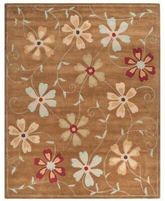 SAFAVIEH Handmade Blossom Aura Modern Floral Wool Rug