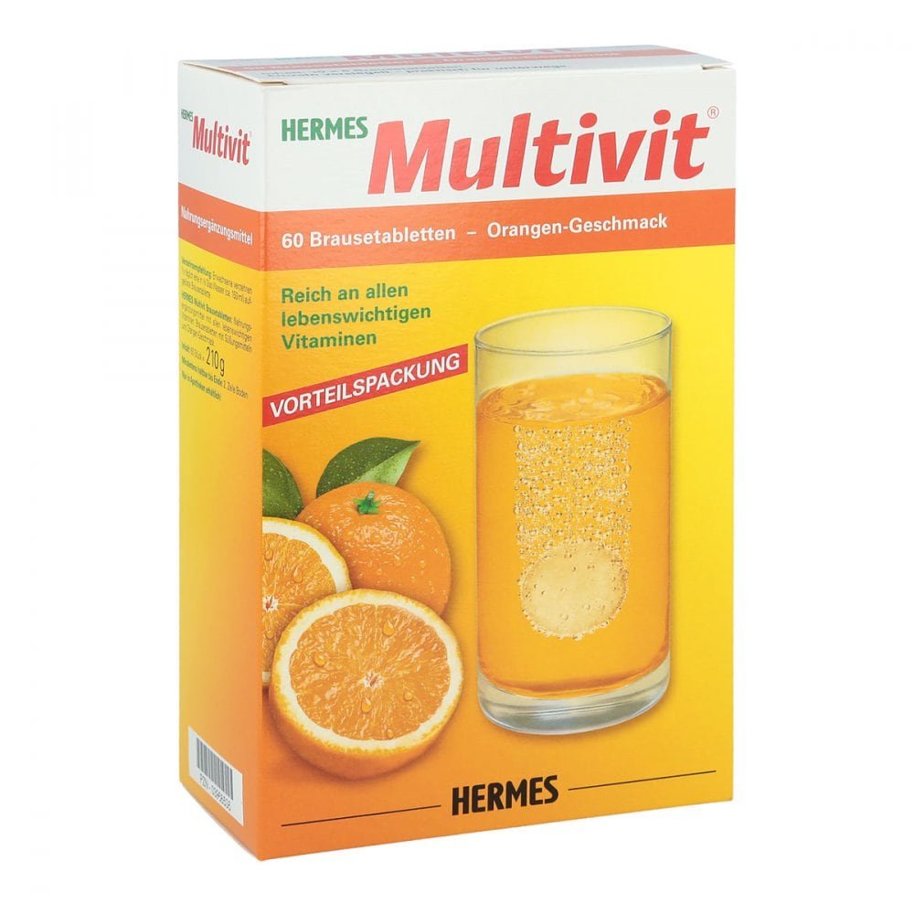 HERMES Arzneimittel GmbH Hermes Multivit Brausetabletten 03966536
