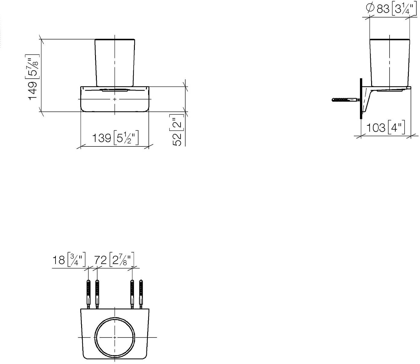 Dornbracht IMO Glashalter