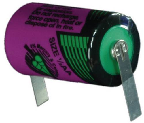 Tadiran Batteries SL 350 T Spezial-Batterie 1/2AA U-Lötfahne Lithium 3.6V 1200 mAh 1St.