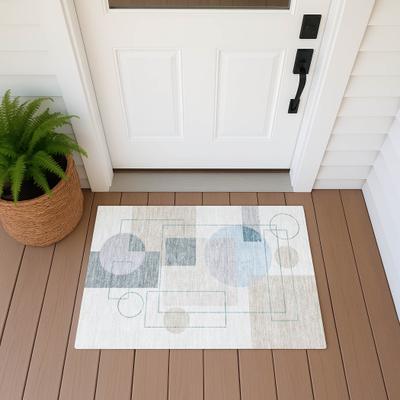 Addison Rugs Machine Washable Indoor/ Outdoor Modern Filly Chantille Rug