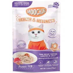 MOOCHIE Healthy & Wellness Thunfisch-Rezept Hummer in Gelee (Ruhe und Wohlbefinden) 70 g
