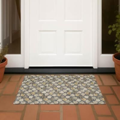 Addison Rugs Machine Washable Indoor/ Outdoor Costal Shells Chantille Rug