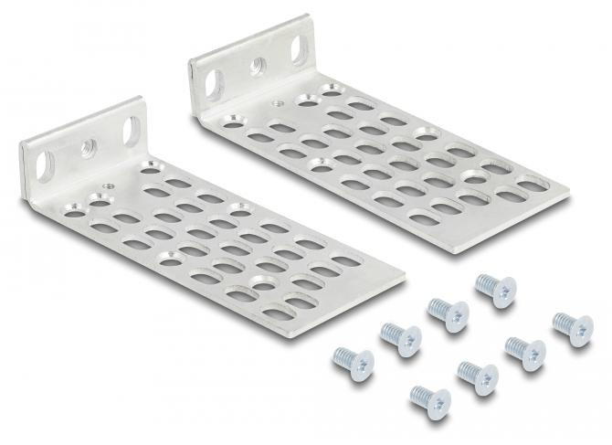 Delock universele rackmontageset, 2 stuks