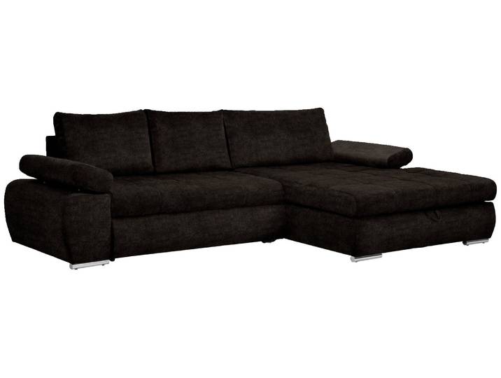 Ti´me Ecksofa INFERNO, braungrau, Webstoff