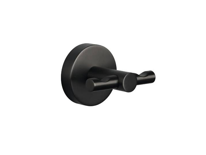 Handtuchhaken TESA MOON Graphite , schwarz (graphite), Metall, Haken, Handtuchhaken, Ideal für Bäder in traditionellem oder minimalistischem Stil