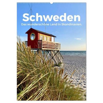 Schweden - Das wunderschöne Land in Skandinavien. (Wandkalender 2026 DIN A2 hoch), CALVENDO Monatskalender