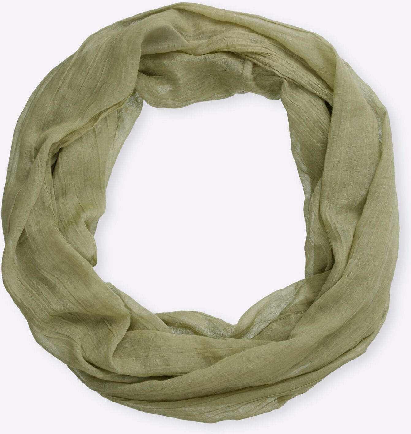 Loop HEINE, Damen, grün (khaki), Viskose, Modetücher Loop