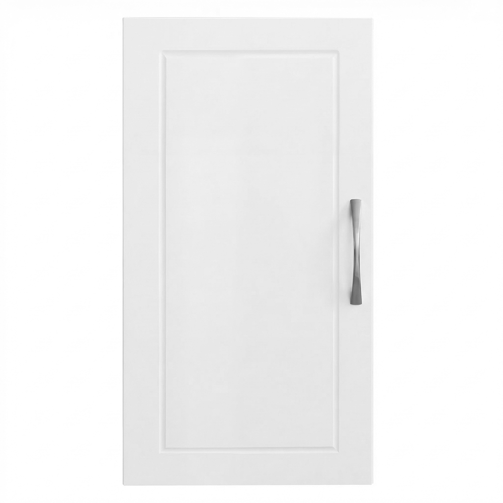 VASAGLE Hängeschrank mit verstellbaren Einlegeböden, Badezimmerschrank für Wandmontage, platzsparend BBKB35322WB01
