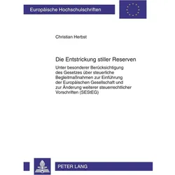 Die Entstrickung stiller Reserven, Fachbücher von Christian Herbst