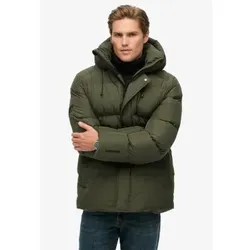 Superdry für Herren. M5012285A Grüner Mantel Five (XXL), Lässig, Recyceltes Polyester, Nachhaltig