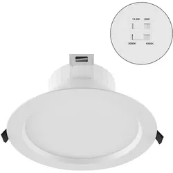 EVN LED Deckenleuchte mit Switch f. Lichtfarbe u. Watt DSM54200125