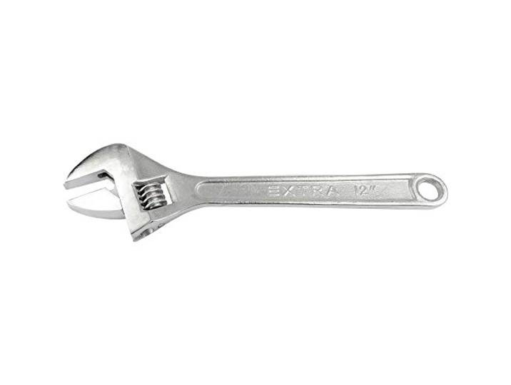 Brüder Mannesmann rolvorksleutel, verchroomd gepolijst, 1 stuk 12 inch
