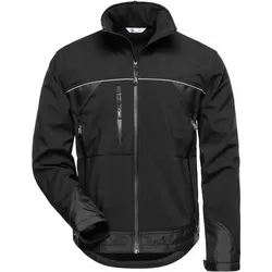Softshell Premium Funktions-Jacke schwarz - XL