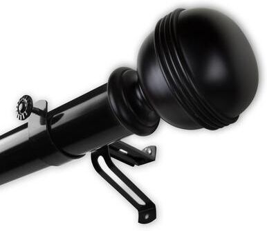 "InStyleDesign Jupiter 1.5"" Custom Cut Length Curtain Rod"