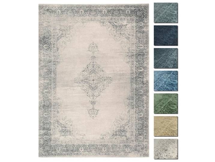 Tapis - TESSO LIVING - Vintage - 195x280 cm - Lavable en machine - Antidérapant