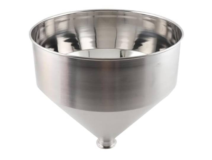 Trichter aus Edelstahl 304, Füllmaschine für Flüssigkeitsfüllbehälter (10–50 l), 64 mm, 30 l