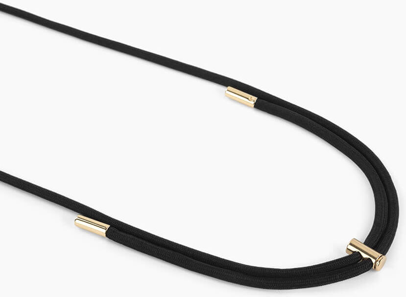 iDeal of Sweden Cord Phone Strap Kaulanauha, Musta
