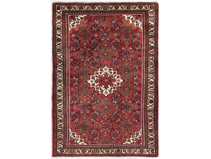 Hamadan Teppich 114x171 Handgeknüpft Orientteppich Perserteppich Wolle