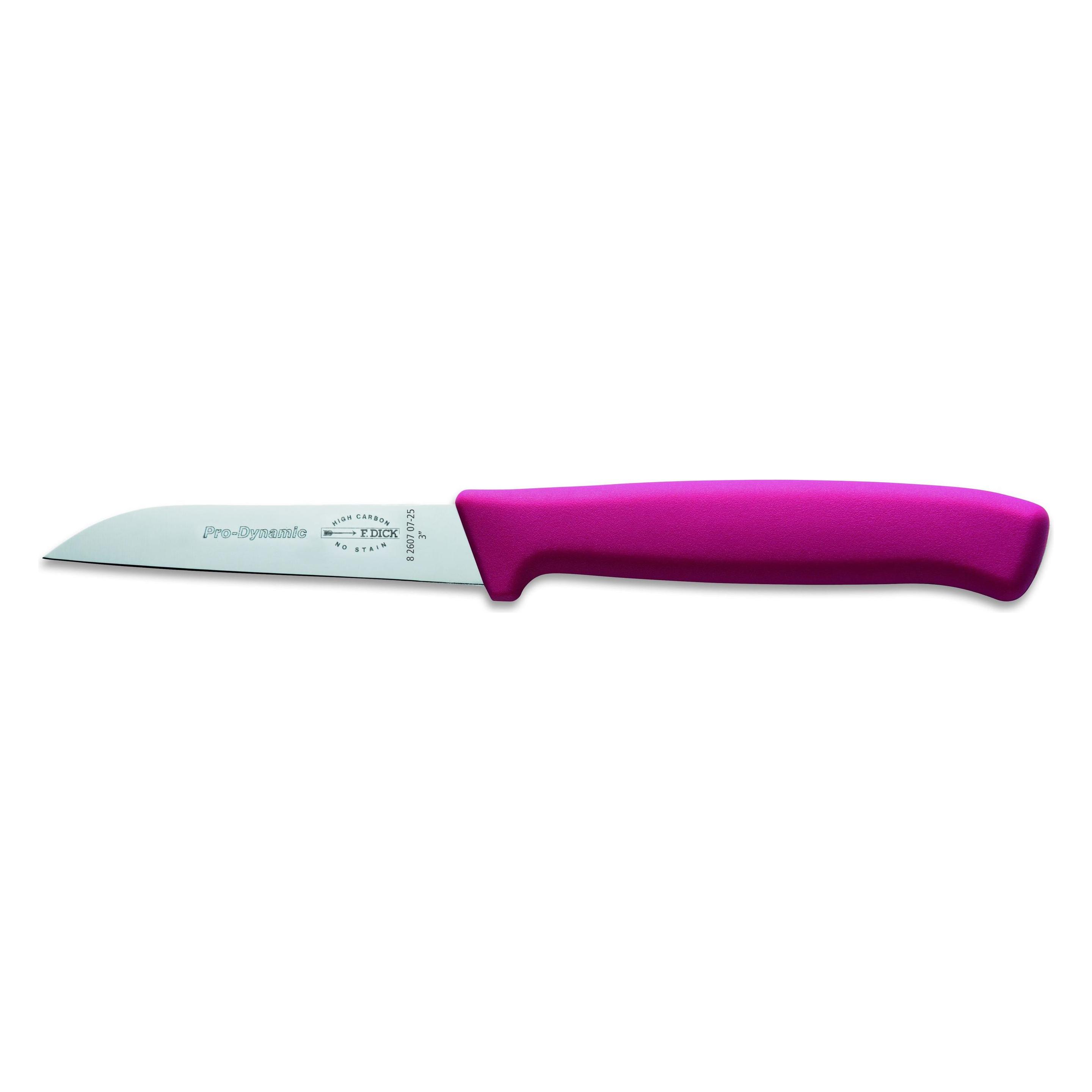 F. Dick ProDynamic Küchenmesser Klingenl?nge 7 cm pink Küchenmesser Gemüsemesser (7 cm, 1x) (ProDynamic)