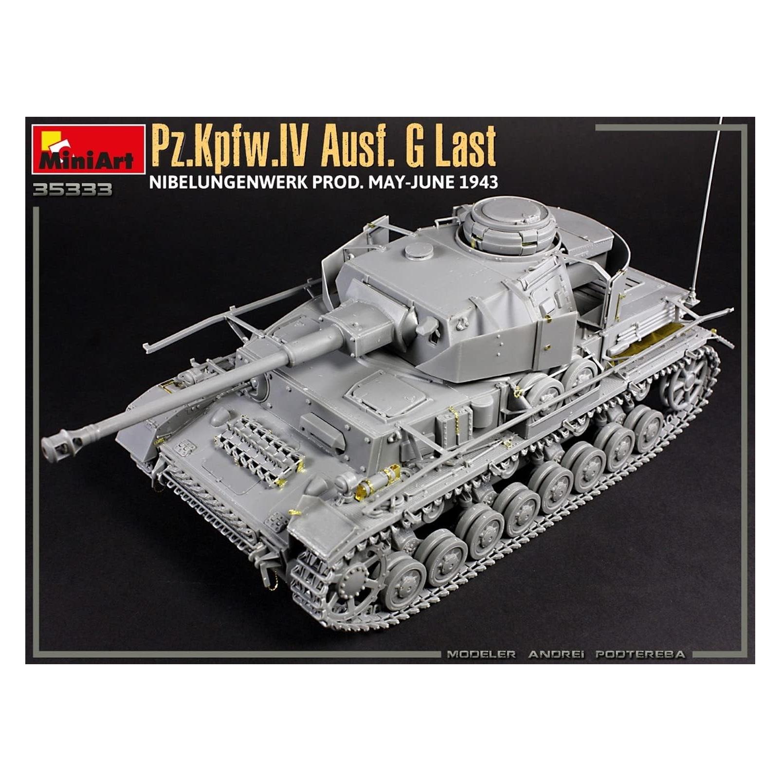 Mini art Pz.Kpfw.IV Ausf.G-Last/H-Early Nibelungenwerk Prod(May-June1943)2in1 (35333)