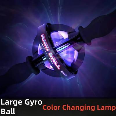 Uplift Treasures Professional Powerball Gyroscope Forearm Trainer 200kg black Color Changing