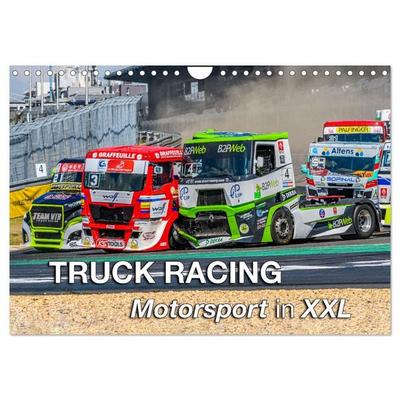 TRUCK RACING - Motorsport in XXL (Wandkalender 2027 DIN A4 quer), CALVENDO Monatskalender