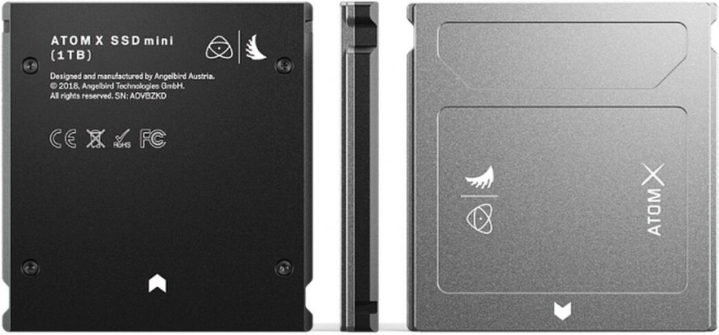 Disque dur Atomos Angelbird Atom X SSDMini 1TB SSD