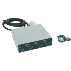 EXSYS EX-1167 - Frontpanel, 3,5, 7x USB 3.0 Typ-A