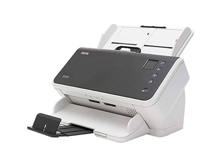 ALARIS S2050 Scanner A4 Duplex Ruettler Thin Client tot 50 ppm ADF 80 vellen USB 3.1 PDF TIF JPG Twain Isis