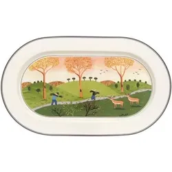 Villeroy & Boch Design Naif Platte oval 34x23cm