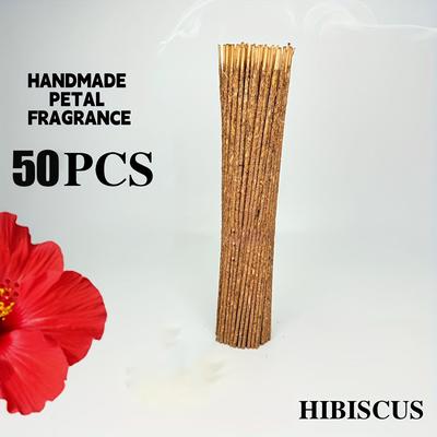 Inspire Daily Merch Natural Petal Fragrance Handmade For Yoga Meditation Long Lasting Home Air Purification big Red Flower