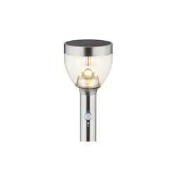 Globo Lighting Solarleuchte   , grau , Maße (cm): H: 95  Ø: 15