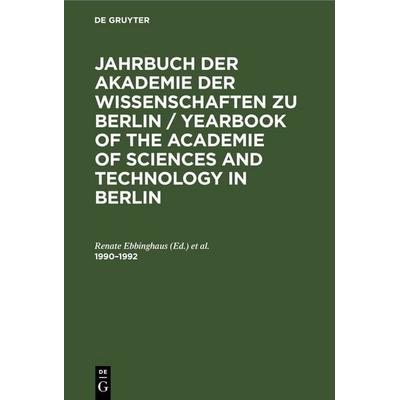 1990–1992, Gebundene Ausgabe von , De Gruyter, 978-3-11-241435-4