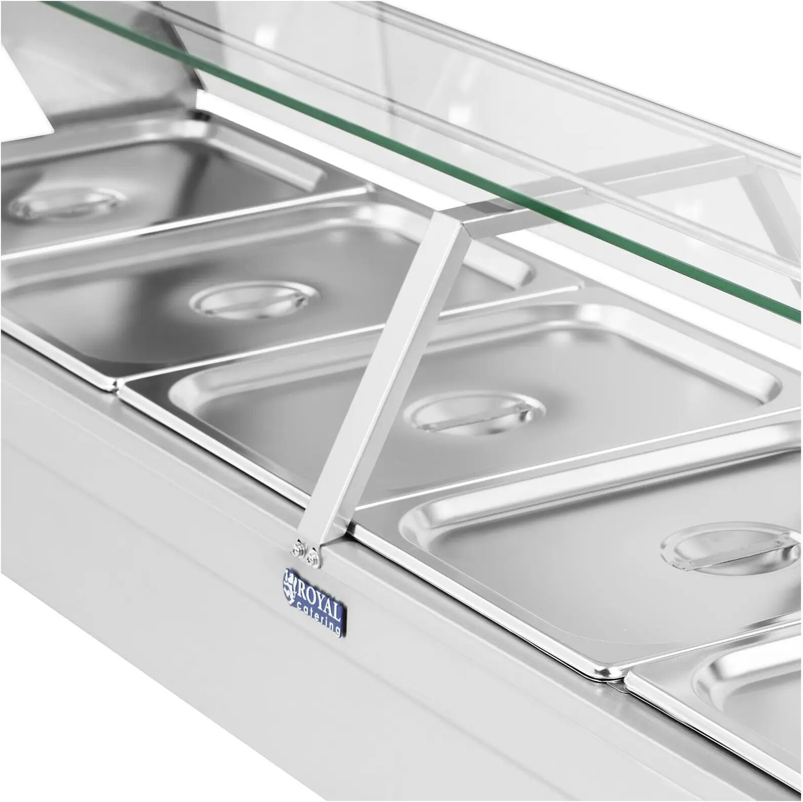 Royal Catering Vesihaude - 5 x GN - 1/2 - poistohana RCBM-5