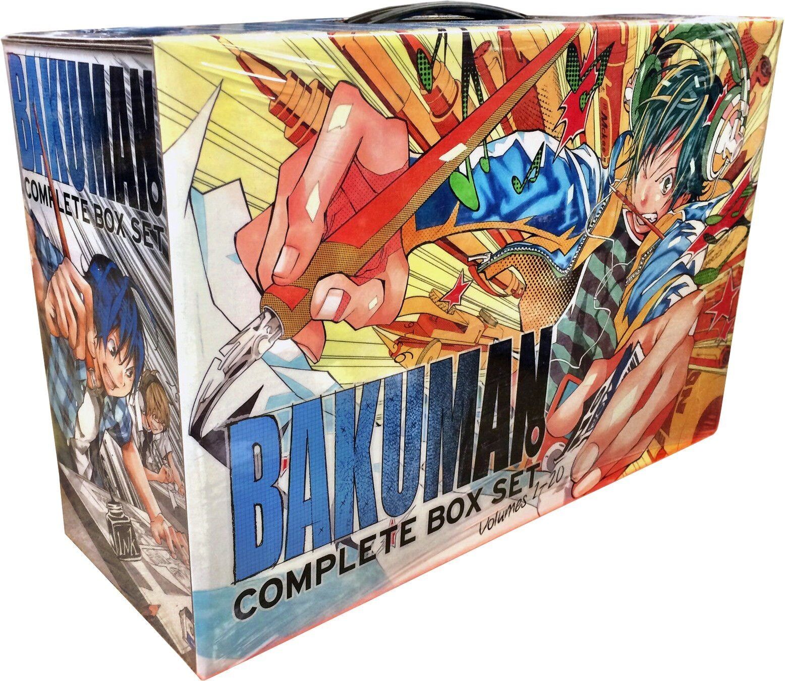 Bakuman by Tsugumi Ohba & Takeshi Obata: Vol. 1-20 Complete Box Set - Manga - Paperback Viz Media, Subs. of Shogakukan Inc