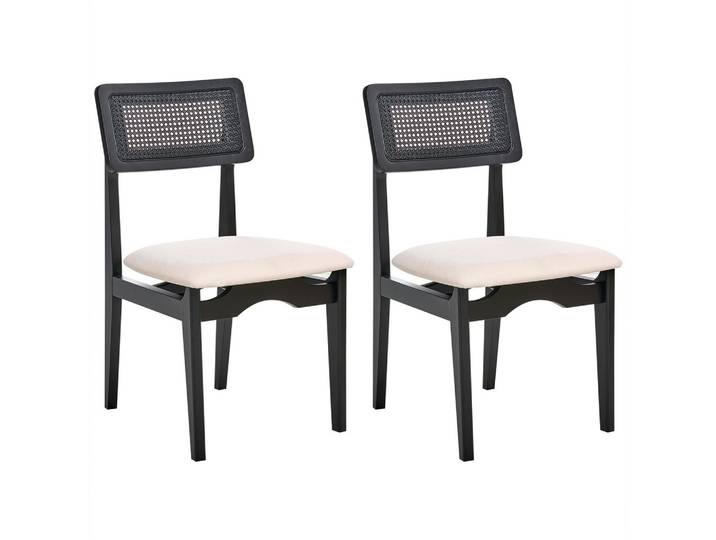 ESSZIMMERSTUHL 2er-Set Hellbeige Rubonia