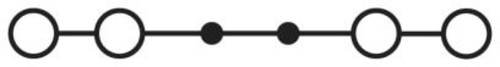 Phoenix Contact 3206446 Durchgangsreihenklemme Schnellanschluss Grau 50St.