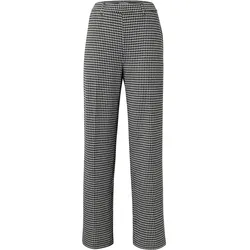 Tchibo - Karierte Komfort-Jerseyhose - Damen - Gr. 38 - schwarz