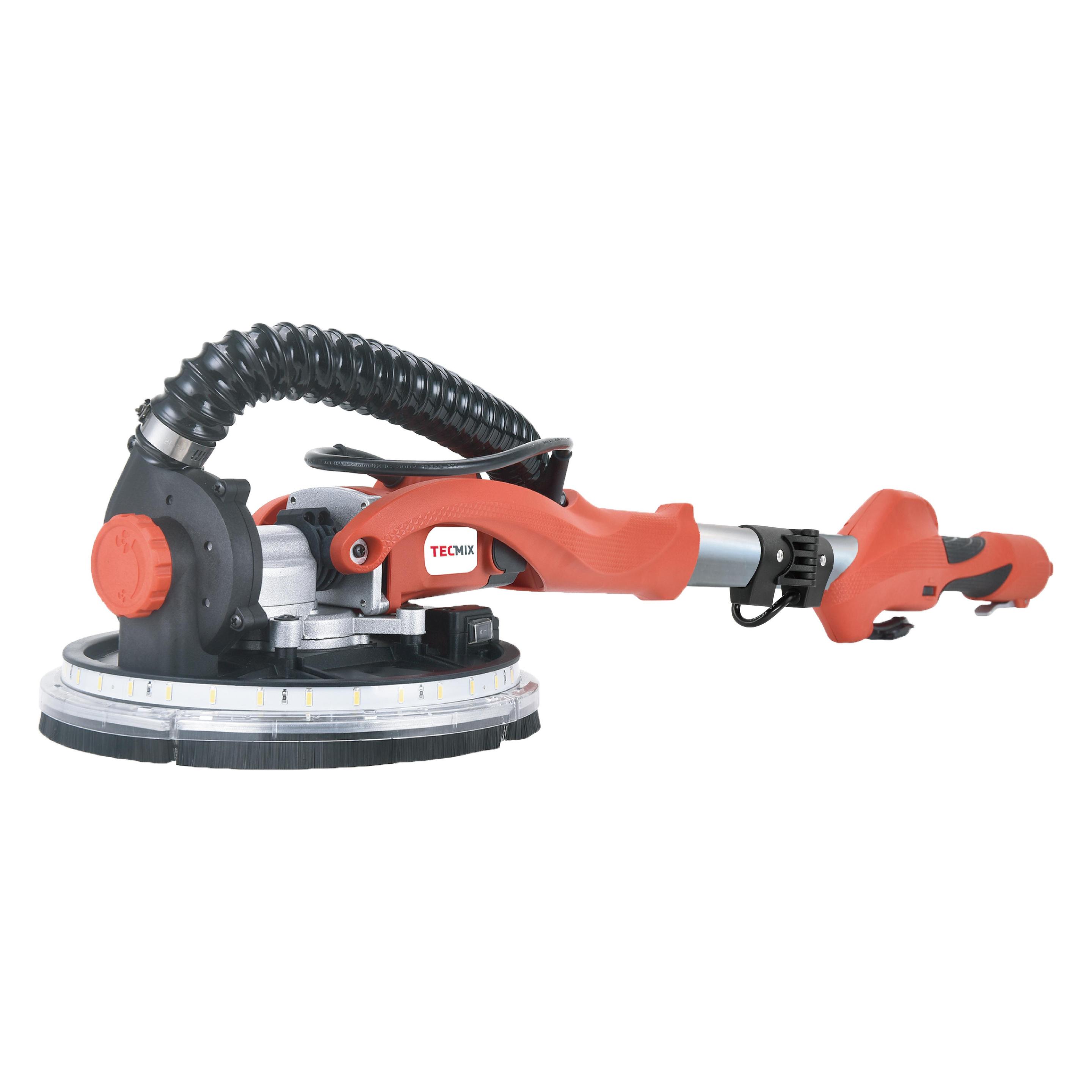 Tecmix LED LANGHALSSCHLEIFER TMX LED LHS 820 (230V - EU) - 820W, 1-GANG, 600-1800 U/MIN., Ø 225MM (Wand- & Deckenschleifer) (17618)