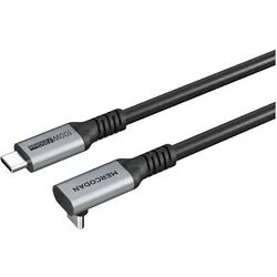Mercodan vinklet 90 USB-C kabel 5,0m (5 m), USB Kabel