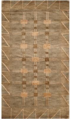 SAFAVIEH Couture Hand-knotted Tibetan Layal Modern Wool Rug