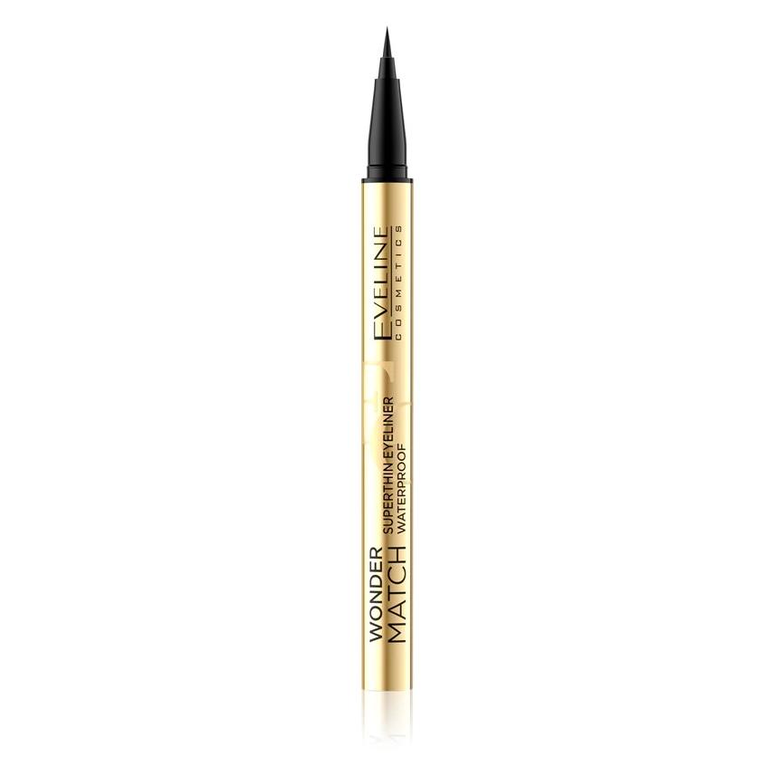 Eveline Wonder Match Superthin Waterproof Eyeliner Pencil Schwarz (Schwarz) (52491183)