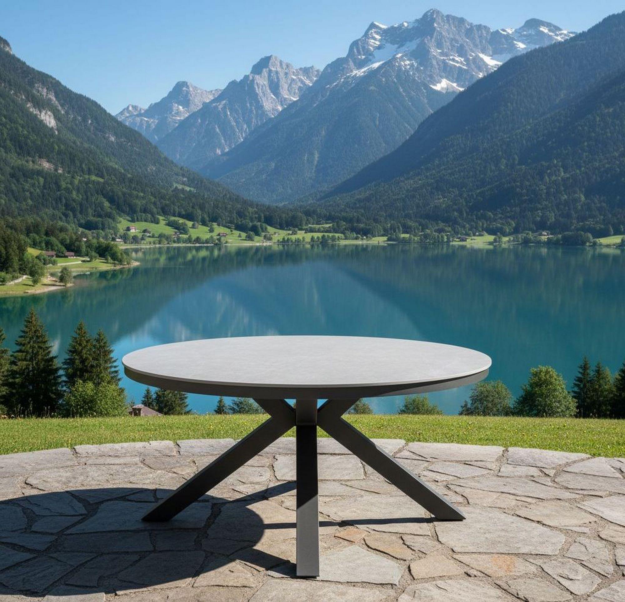 Lesli Living Diningtisch Davos ø158 cm