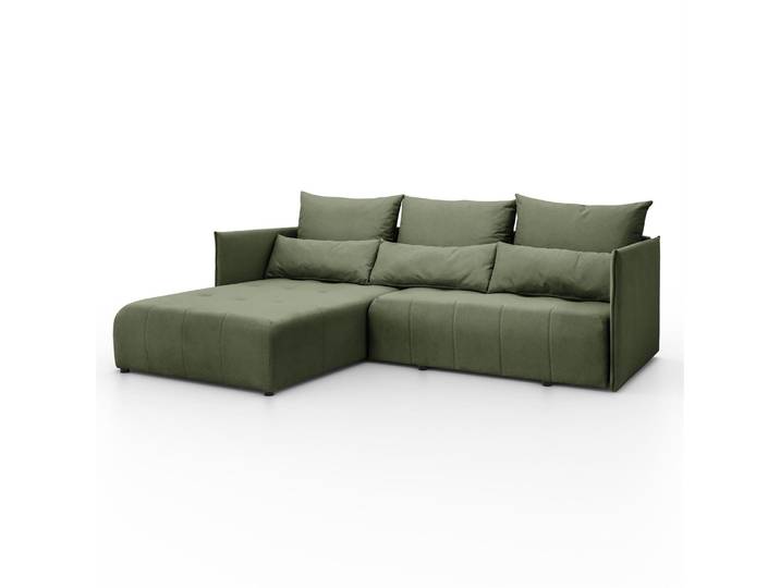 Ecksofa APOLLO L mit Schlaffunktion und Bettkasten, linke Ausführung Castel 39