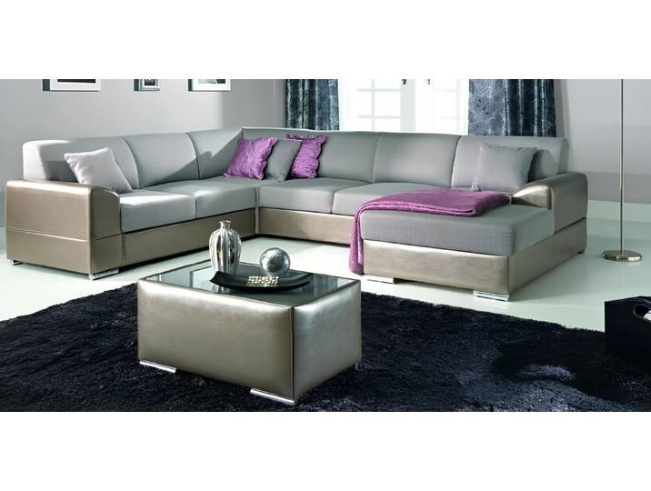 Xlmoebel Ecksofa Textil-Sofa Oslo mit Schlaffunktion und modernem Design, ECKSOFA TEXTIL POLSTER STOFFSOFA MIT BETTFUNKTION OSLO FDFH, Hergestellt in Europa