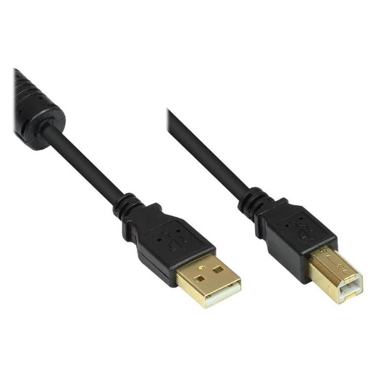 Good Connections USB-Kabel (5 m, USB 2.0) (GC-M0083)