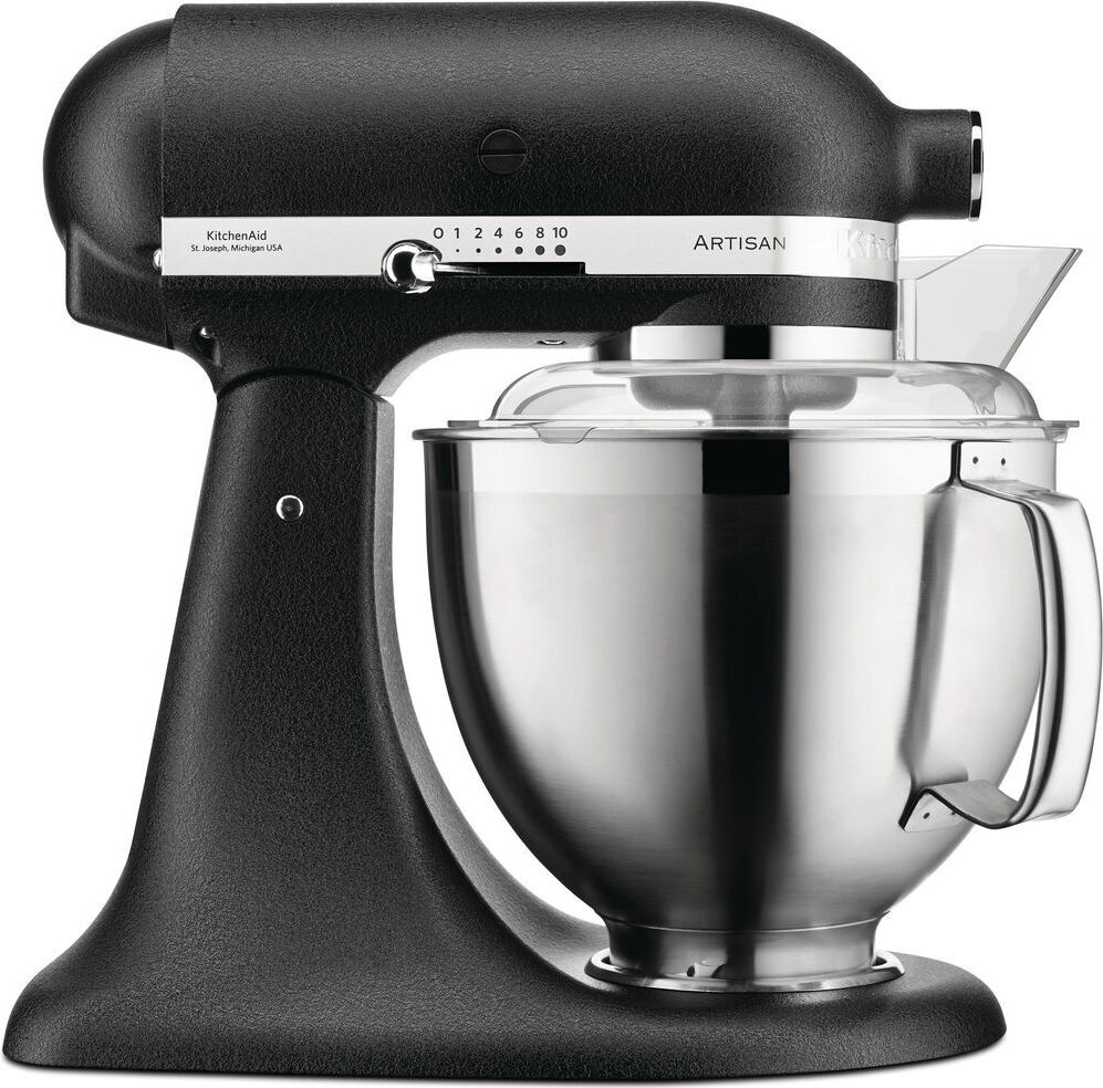 KitchenAid Artisan 5KSM185PS, 4,8 l, Orange, Leiter, 3 l, Schlagen, Kneten, Mixen, 1,45 m