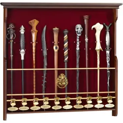 The Noble Collection - Harry Potter - Zauberstäbe - 10 Wand Display
